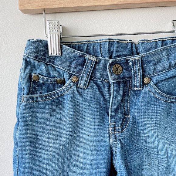 3/$15 H&M LOGG Flare jeans denim 2T - 3T baby girl pants jeans - Picture 4 of 10